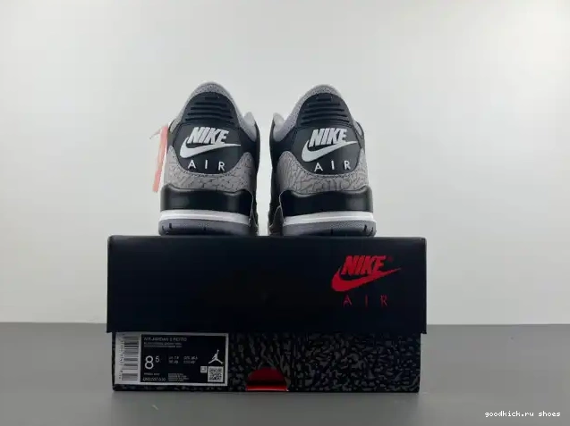 Cheap 3 Cement DN3707-010 Black Jordan Air 0617
